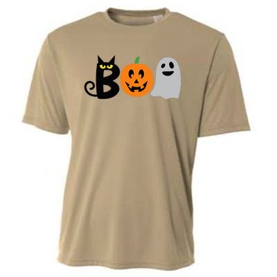 Funny Halloween BOO Pumpkins Costume Cooling Performance Crew T-Shirt