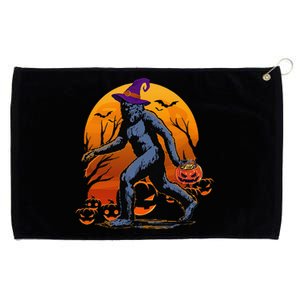 Funny Halloween Bigfoot Sasquatch Halloween Costume Style Grommeted Golf Towel