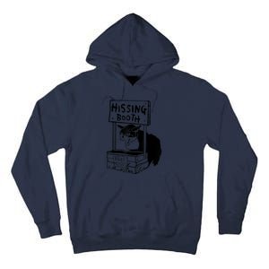 Funny Hissing Booth Kitten Kitty Cat Furmom Furdad Tall Hoodie