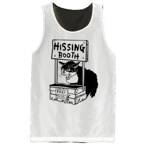 Funny Hissing Booth Kitten Kitty Cat Furmom Furdad Mesh Reversible Basketball Jersey Tank