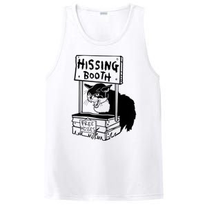 Funny Hissing Booth Kitten Kitty Cat Furmom Furdad PosiCharge Competitor Tank