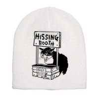 Funny Hissing Booth Kitten Kitty Cat Furmom Furdad Short Acrylic Beanie