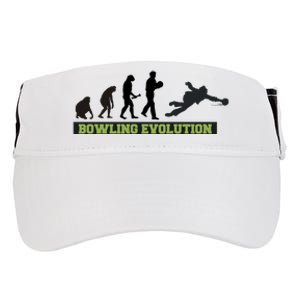 Funny Human Bowling Evolution Pin Ball Bowler Player Adult Drive Performance Visor