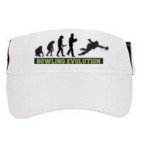 Funny Human Bowling Evolution Pin Ball Bowler Player Adult Drive Performance Visor