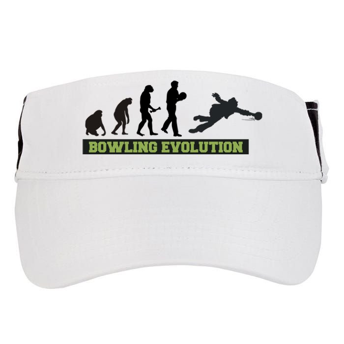 Funny Human Bowling Evolution Pin Ball Bowler Player Adult Drive Performance Visor