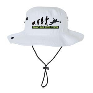 Funny Human Bowling Evolution Pin Ball Bowler Player Legacy Cool Fit Booney Bucket Hat