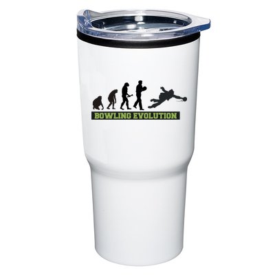 Funny Human Bowling Evolution Pin Ball Bowler Player Tumbler