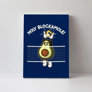 Funny Holy Blockamole Avocado Volleyball Canvas