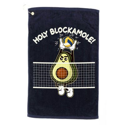 Funny Holy Blockamole Avocado Volleyball Golf Towel