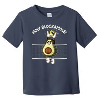 Funny Holy Blockamole Avocado Volleyball Toddler T-Shirt