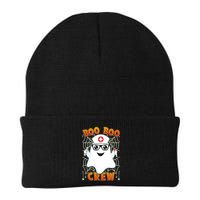 Funny Halloween Boo Boo Crew Ghost Nurse Beanie