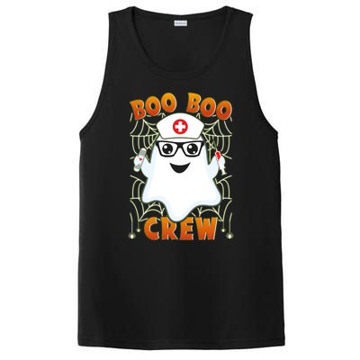 Funny Halloween Boo Boo Crew Ghost Nurse PosiCharge Competitor Tank