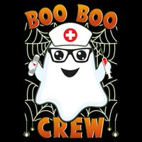 Funny Halloween Boo Boo Crew Ghost Nurse Toddler Sweatshirt