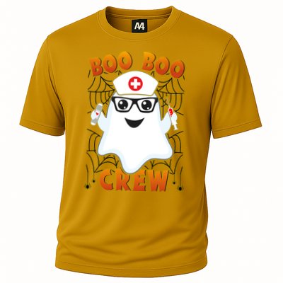 Funny Halloween Boo Boo Crew Ghost Nurse Performance Shirt
