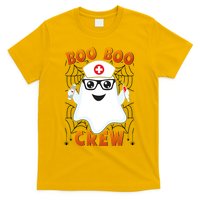 Funny Halloween Boo Boo Crew Ghost Nurse T-Shirt