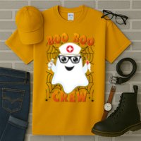 Funny Halloween Boo Boo Crew Ghost Nurse Tall T-Shirt