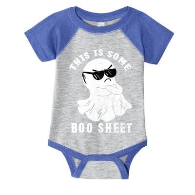 Funny Halloween Boo Ghost Costume This Is Some Boo Sheet Gift Infant Baby Jersey Bodysuit