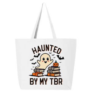 Funny Haunted By My Tbr Boo Halloween Book Gift 25L Jumbo Tote