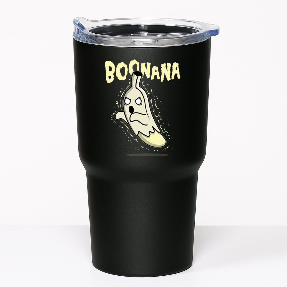Funny Halloween Boonana Ghost Banana Tumbler