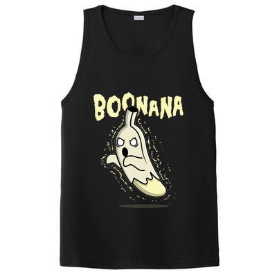 Funny Halloween Boonana Ghost Banana PosiCharge Competitor Tank