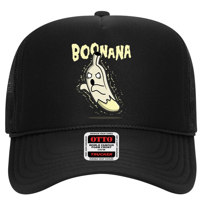 Funny Halloween Boonana Ghost Banana Trucker Hat