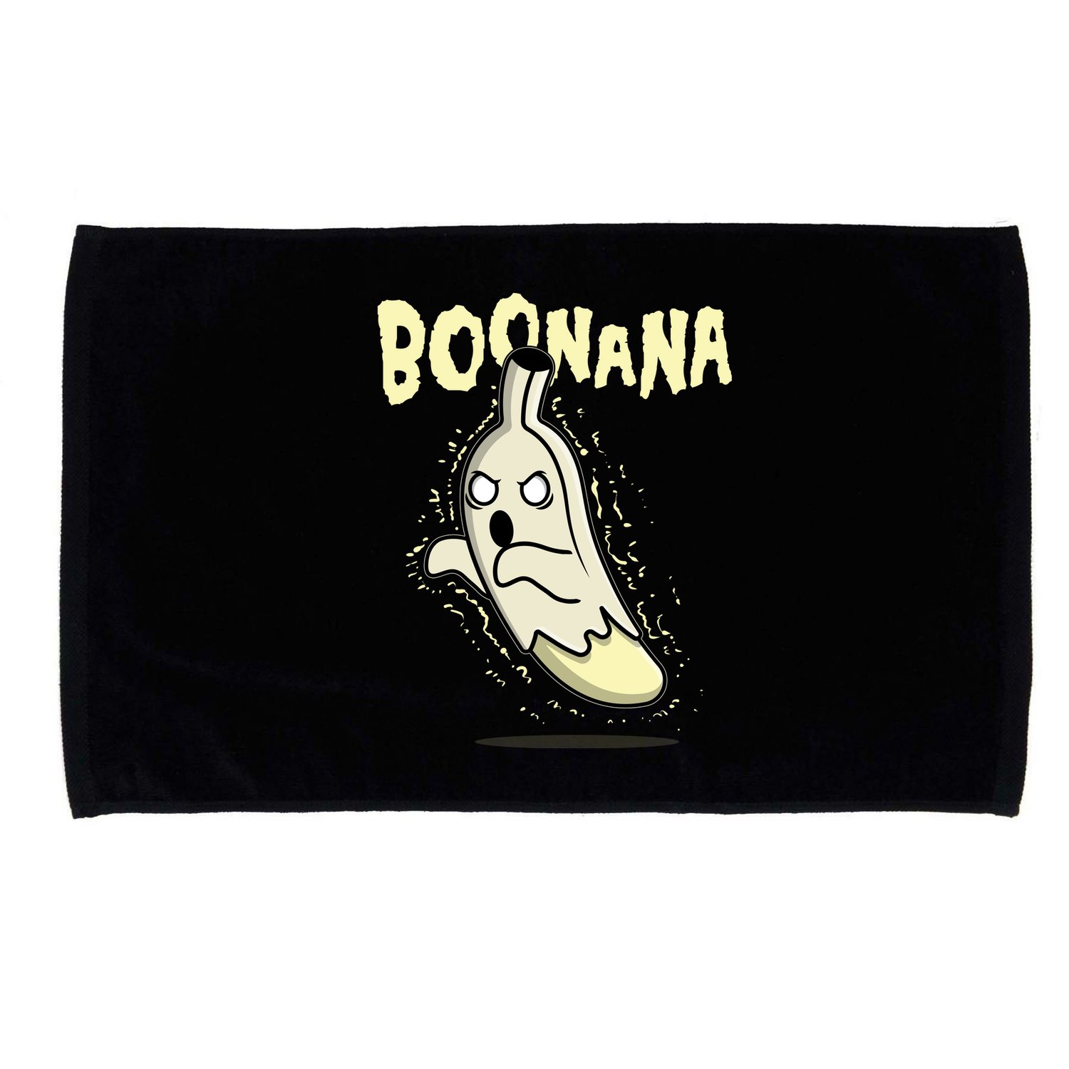 Funny Halloween Boonana Ghost Banana Microfiber Hand Towel