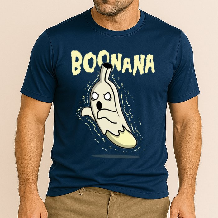 Funny Halloween Boonana Ghost Banana Performance Shirt