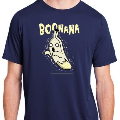 Funny Halloween Boonana Ghost Banana Adult ChromaSoft Performance T-Shirt