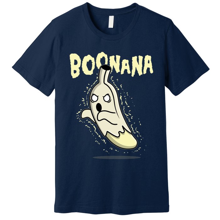 Funny Halloween Boonana Ghost Banana Premium T-Shirt