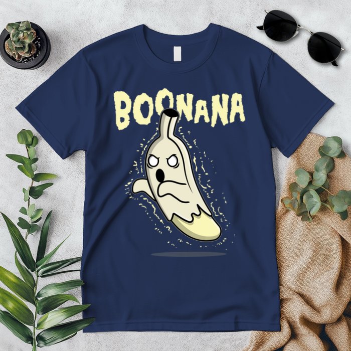 Funny Halloween Boonana Ghost Banana Premium T-Shirt