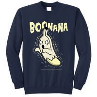 Funny Halloween Boonana Ghost Banana Tall Sweatshirt