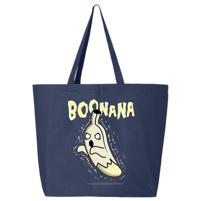 Funny Halloween Boonana Ghost Banana 25L Jumbo Tote