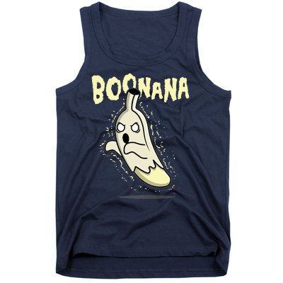 Funny Halloween Boonana Ghost Banana Tank Top