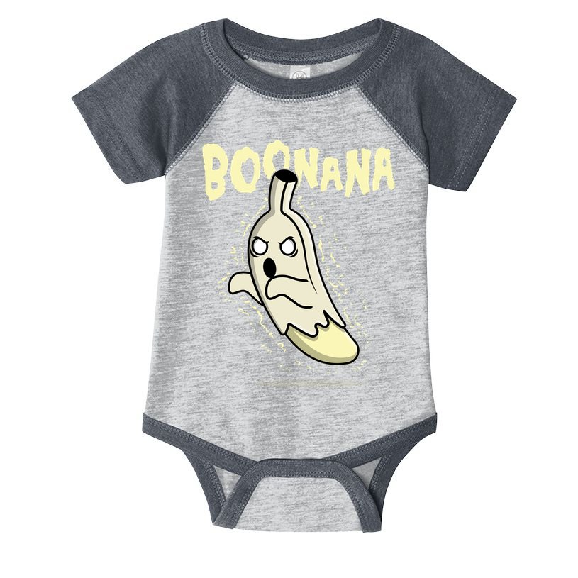 Funny Halloween Boonana Ghost Banana Infant Baby Jersey Bodysuit