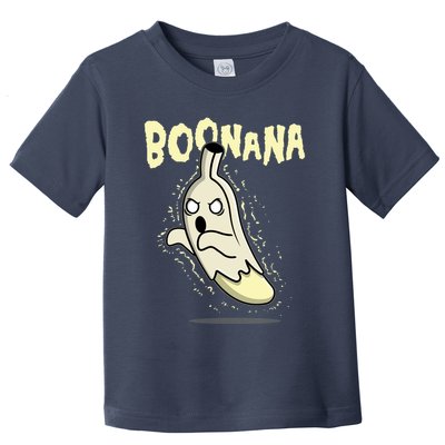 Funny Halloween Boonana Ghost Banana Toddler T-Shirt