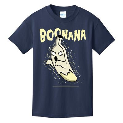 Funny Halloween Boonana Ghost Banana Kids T-Shirt