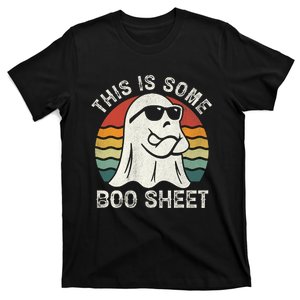 Funny Halloween Boo Ghost Costume This Is Some Boo Sheet T-Shirt