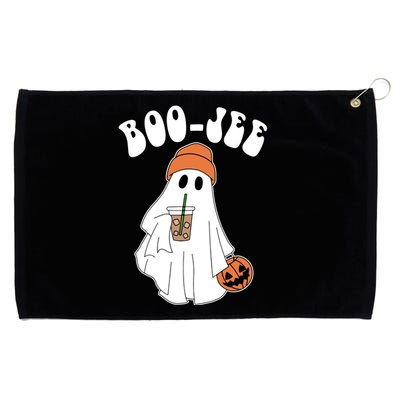 Funny Halloween Boo Jee Ghost Ing Coffee Meaningful Gift Grommeted Golf Towel