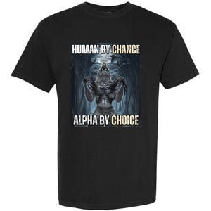 Funny Human By Chance Alpha By Choice Garment-Dyed Heavyweight T-Shirt