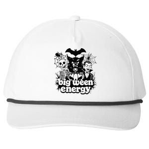 Funny Halloween Big Ween Energy Snapback Five-Panel Rope Hat