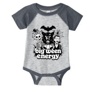 Funny Halloween Big Ween Energy Infant Baby Jersey Bodysuit