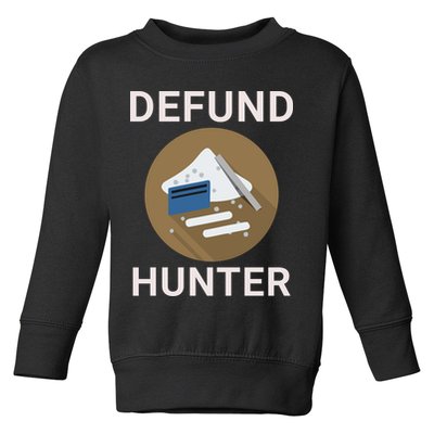 Funny Hunter Biden Conservative Republican Toddler Sweatshirt