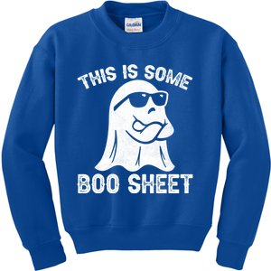 Funny Halloween Boo Ghost Costume This Is Some Boo Sheet Cool Gift Kids Sweatshirt