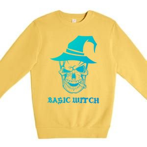 Funny Halloween Basic Witch Tees Gift Newest Gift Premium Crewneck Sweatshirt