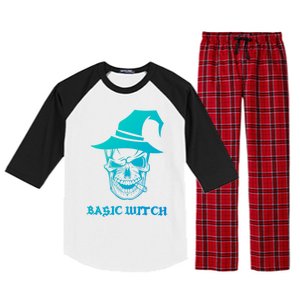 Funny Halloween Basic Witch Tees Gift Newest Gift Raglan Sleeve Pajama Set