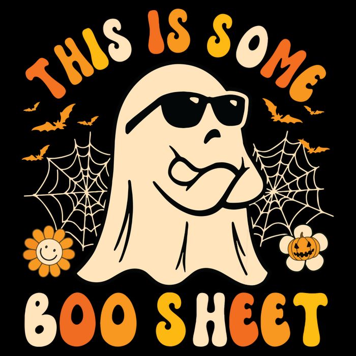 Funny Halloween Boo Ghost Costume This Is Some Boo Sheet Doggie Tank