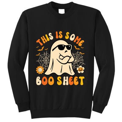 Funny Halloween Boo Ghost Costume This Is Some Boo Sheet Sweatshirt
