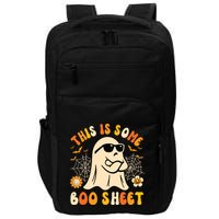 Funny Halloween Boo Ghost Costume This Is Some Boo Sheet Impact Tech Backpack