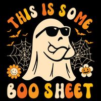 Funny Halloween Boo Ghost Costume This Is Some Boo Sheet Youth Performance Sprint T-Shirt