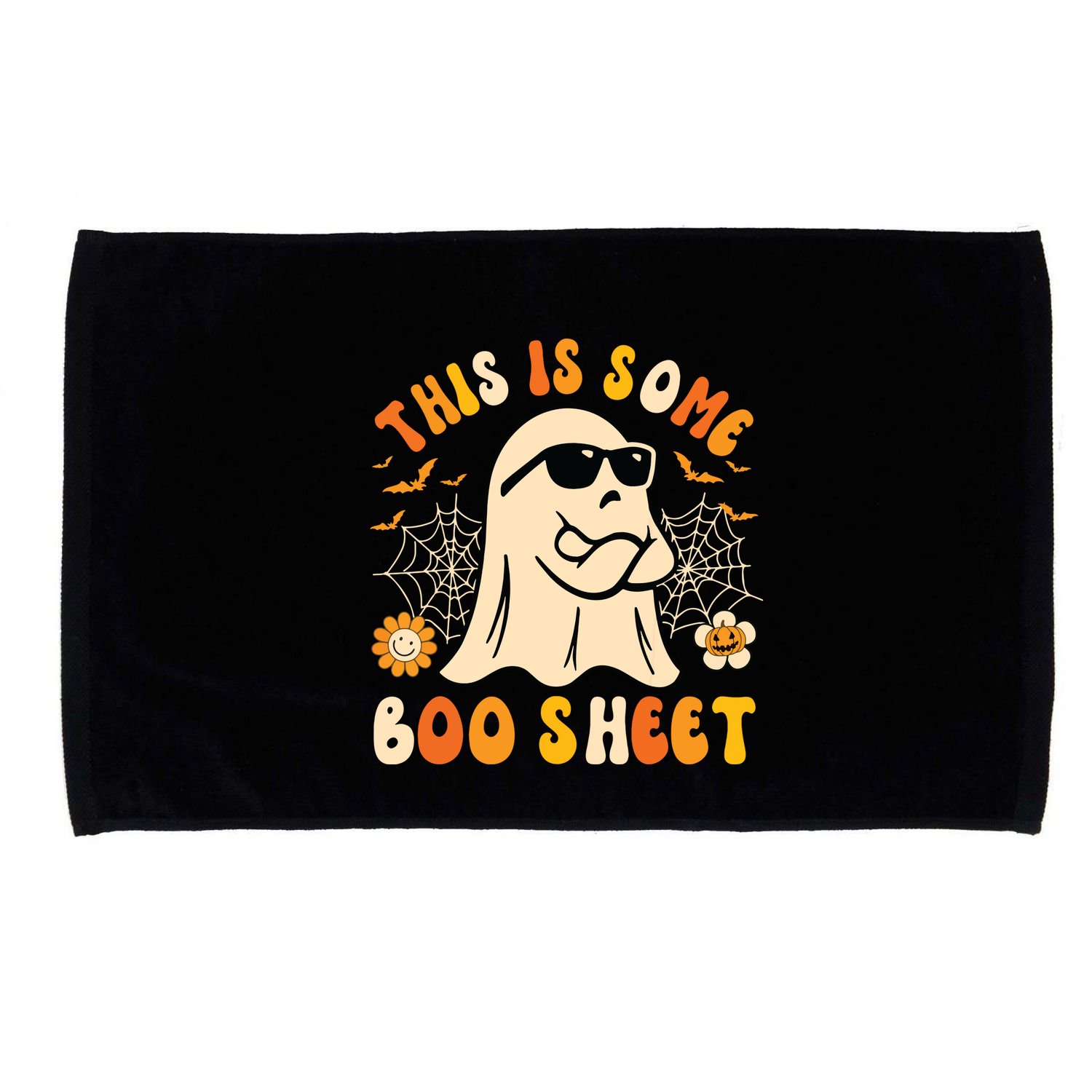 Funny Halloween Boo Ghost Costume This Is Some Boo Sheet Microfiber Hand Towel